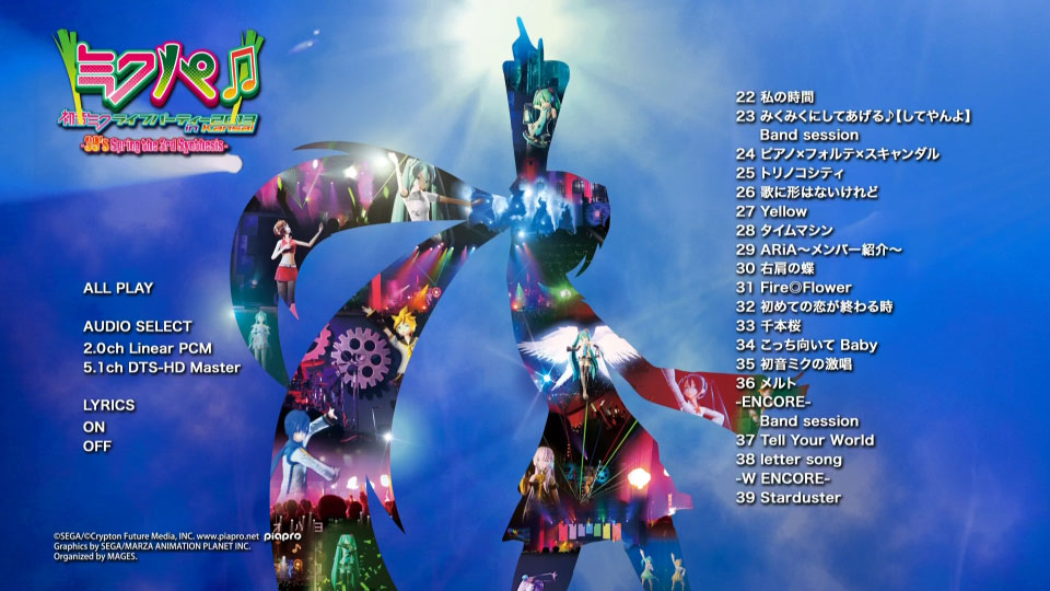 初音未来 Hatsune Miku – Live Party 2013 in Kansai 关西演唱会 (2013