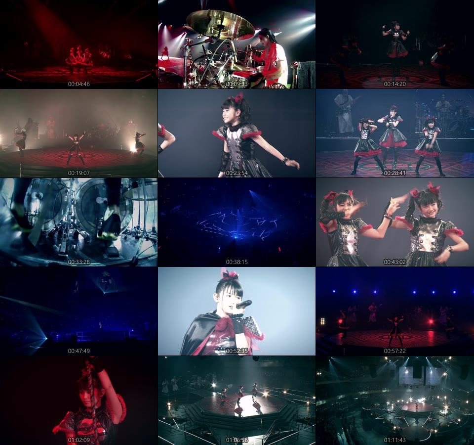 BABYMETAL – LIVE AT BUDOKAN – Red Night & Black Night Apocalypse (2015) 1080P蓝光原盘 [BDMV 40.9G]Blu-ray、Blu-ray、摇滚演唱会、日本演唱会、蓝光演唱会16