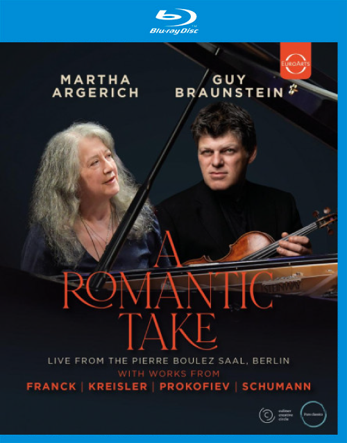 阿格里奇与前柏林爱乐首席 : 室内音乐会 A Romantic Take : Martha Argerich & Guy Braunstein in Concert (2021) 1080P蓝光原盘 [BDMV 26.2G]