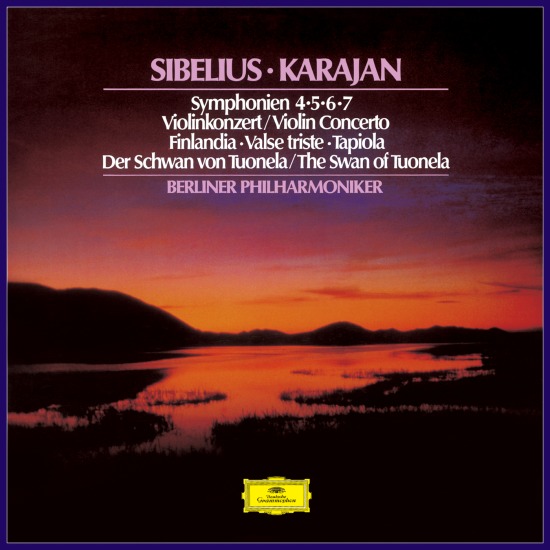 卡拉扬 : 西贝柳斯交响曲 Herbert von Karajan – Sibelius Symphonies Violin Concerto (2SACD) [SACD+DSD]