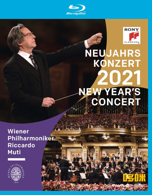 2021维也纳新年音乐会 New Year′s Concert 2021 / Neujahrskonzert 2021 (2021) 1080P蓝光原盘 [BDMV 35.9G]