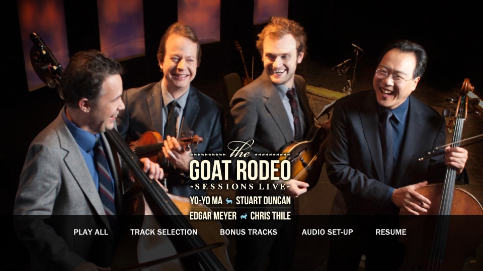 马友友, Stuart Duncan, Edgar Meyer, Chris Thile – The Goat Rodeo Sessions Live (2012) 1080P蓝光原盘 [BDMV 20.6G]Blu-ray、古典音乐会、蓝光演唱会10