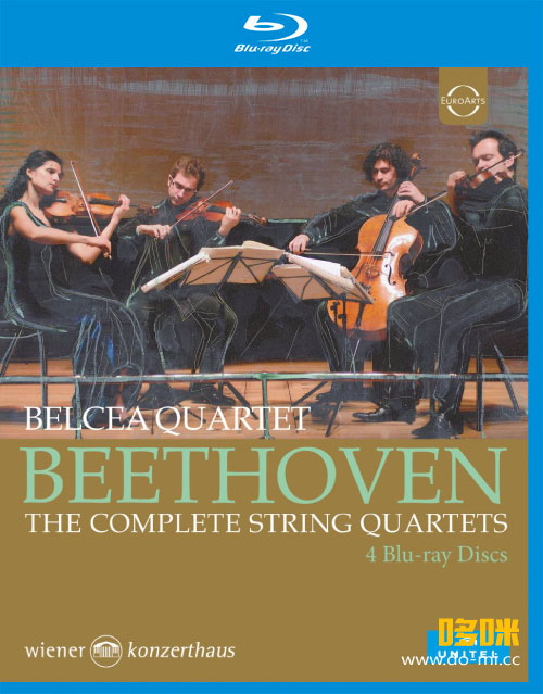 贝多芬弦乐四重奏全集 Belcea Quartet – Beethoven The Complete String Quartets (2014) 1080P蓝光原盘 [4BD BDMV 128.4G]