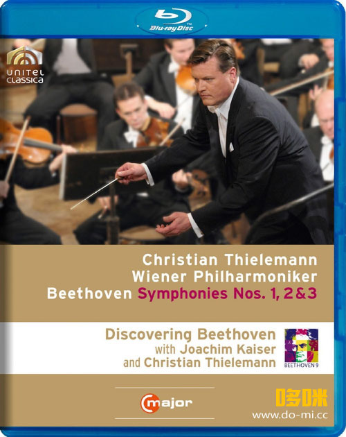 贝多芬交响曲全集 Christian Thielemann, Wiener Philharmoniker – Beethoven Symphonies Nos. 1, 2&3 (2010) 1080P蓝光原盘 [BDMV 40.8G]