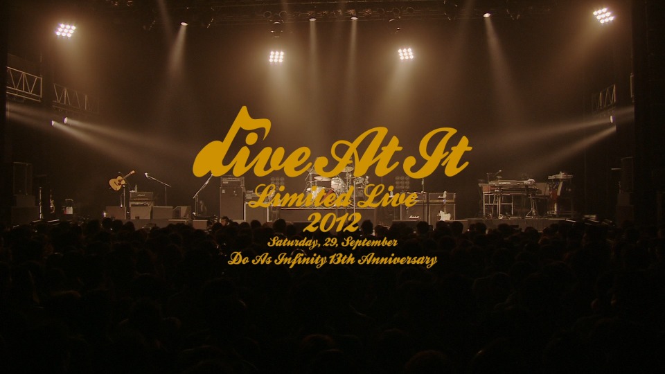 Do As Infinity 大无限乐团 – 13th Anniversary ~Dive At It Limited Live 2012~ (2013) 1080P蓝光原盘 [BDISO 35.3G]Blu-ray、日本演唱会、蓝光演唱会2