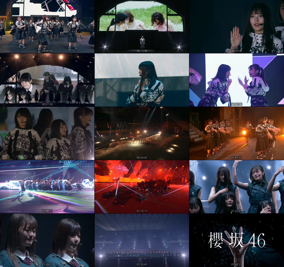 欅坂46 (keyakizaka46) – THE LAST LIVE -DAY1 & DAY2- (2021) 1080P蓝光原盘 [3BD BDISO 53.5G]Blu-ray、日本演唱会、蓝光演唱会20