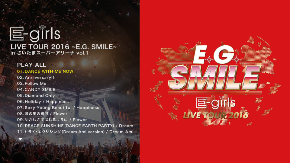 E-girls – E.G. Crazy [初回生産限定盤] (2017) 1080P蓝光原盘 [2BD BDISO 46.7G]Blu-ray、日本演唱会、蓝光演唱会16