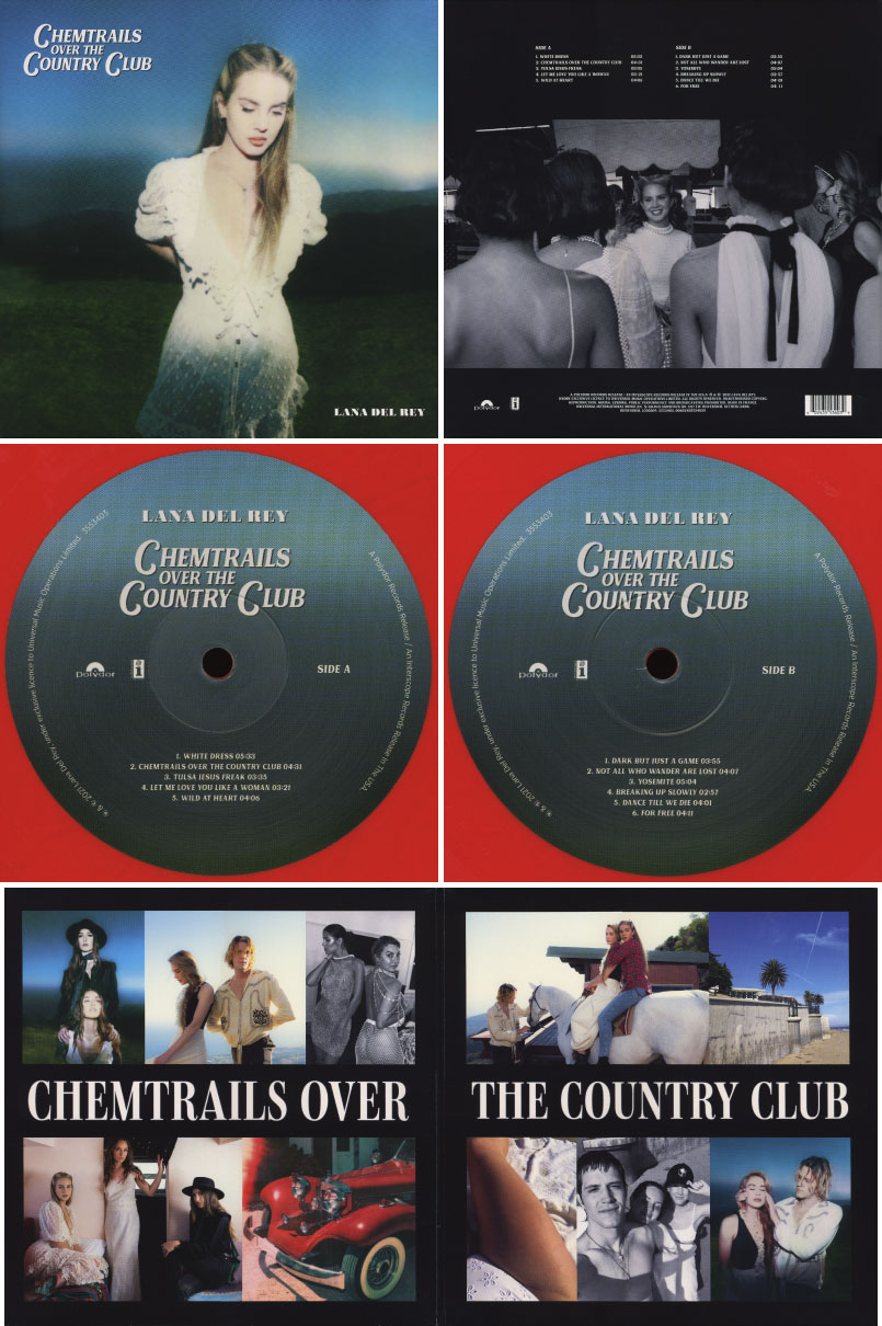 Lana Del Rey – Chemtrails Over The Country Club (2021) [LP] [FLAC 24bit／96kHz]Vinyl、欧美流行、高解析音频2