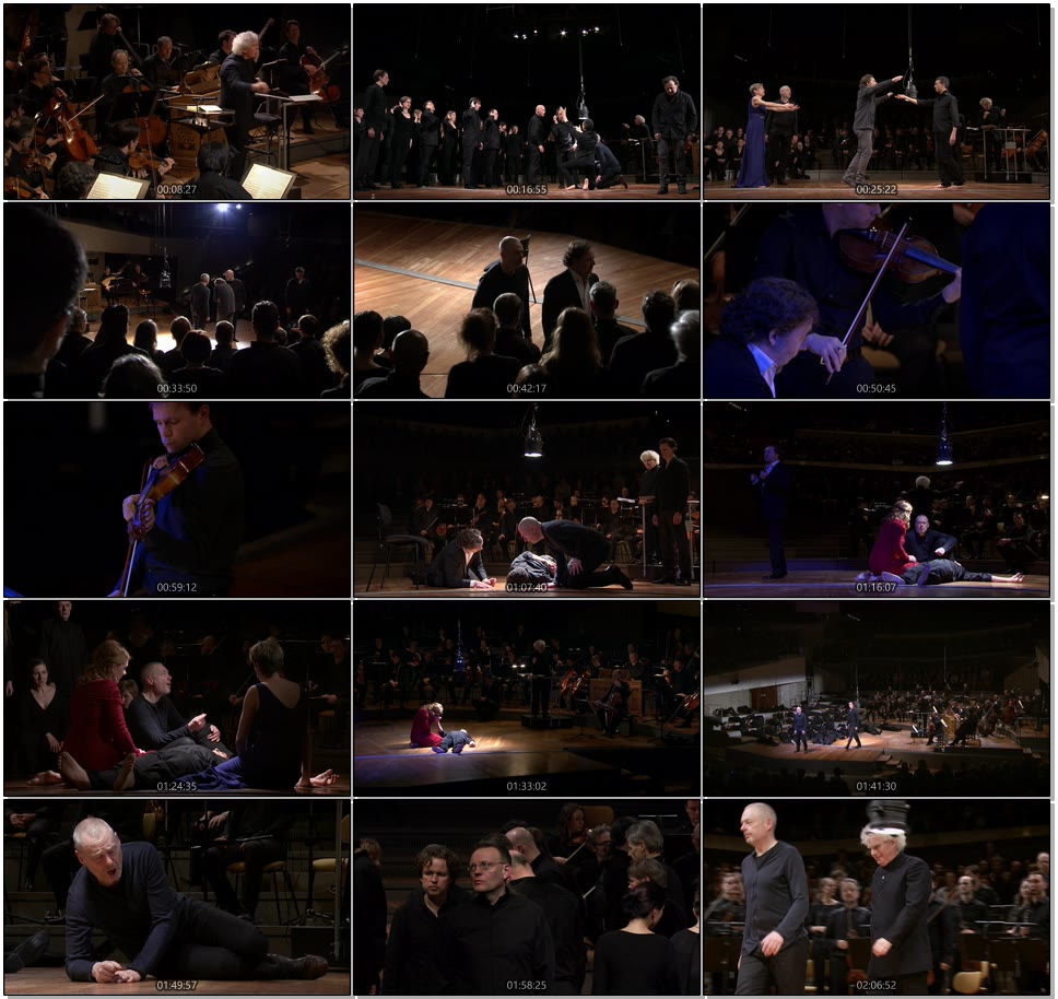 巴赫 : 马太受难曲 J. S. Bach : Matthäus-Passion (Berliner Philharmoniker, Simon Rattle, Peter Sellars) (2014) 1080P蓝光原盘 [BDMV 41.5G]Blu-ray、古典音乐会、蓝光演唱会12