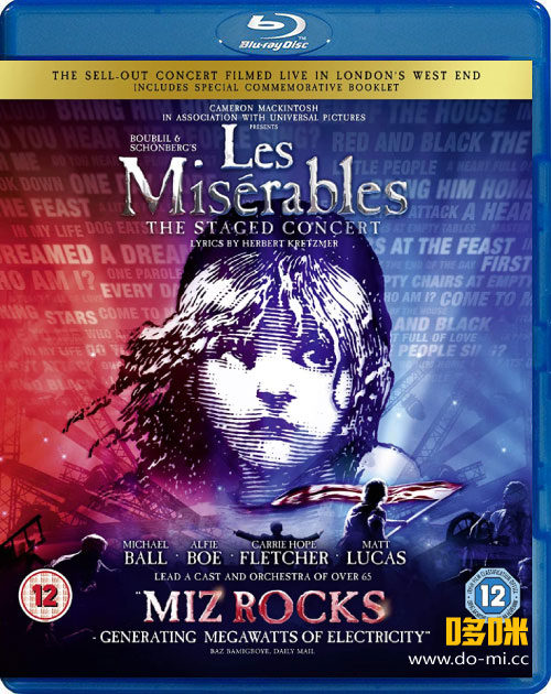 悲惨世界 : 舞台音乐会 Les Misérables : The Staged Concert (2020) 1080P蓝光原盘 [BDMV 42.4G]
