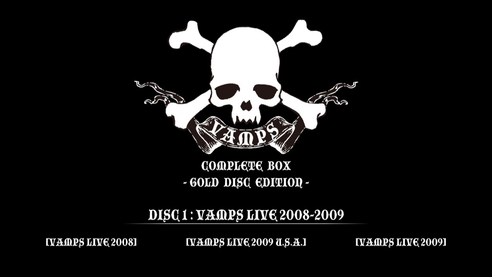 VAMPS (HYDE, 彩虹乐队) – COMPLETE BOX – GOLD DISC Edition VAMPS (HYDE, 彩虹乐队) – COMPLETE BOX – GOLD DISC Edition