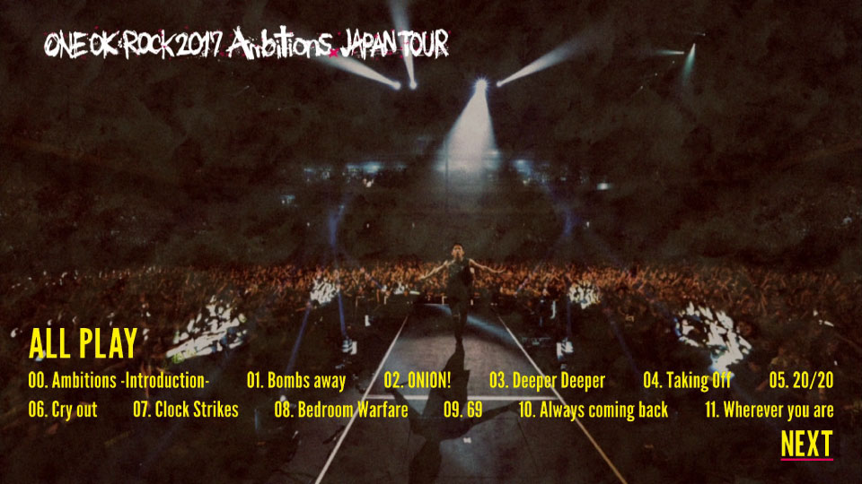 ONE OK ROCK – ONE OK ROCK 2017 Ambitions JAPAN TOUR (2018) 1080P蓝光原盘 [2BD BDISO 58.4G]Blu-ray、Blu-ray、摇滚演唱会、日本演唱会、蓝光演唱会12