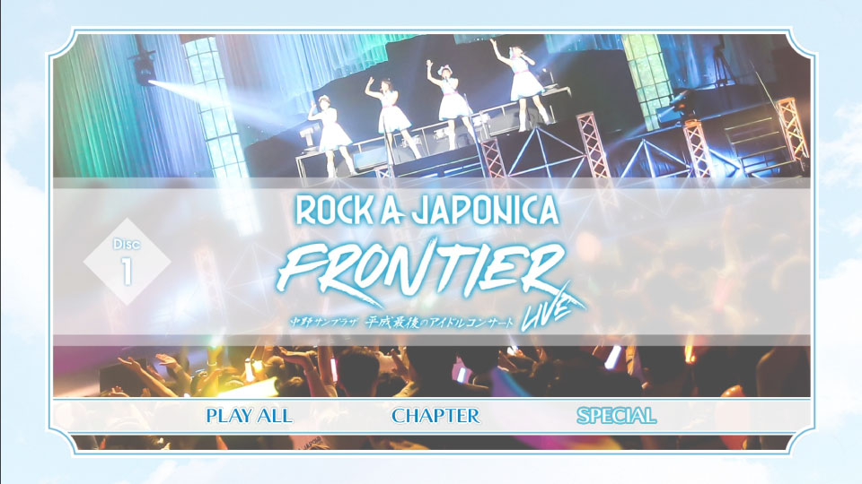 ROCK A JAPONICA – FRONTIER LIVE ~中野サンプラザ 平成最後のアイドルコンサート~ (2020) 1080P蓝光原盘 [3BD BDISO 121.8G]Blu-ray、日本演唱会、蓝光演唱会6