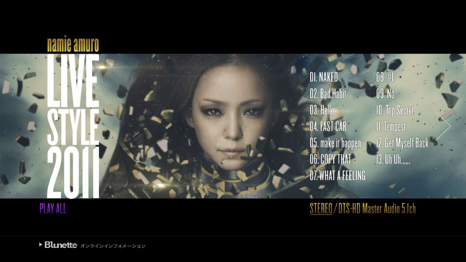 安室奈美惠 namie amuro – LIVE STYLE 2011 巡回演唱会 (2011) 1080P蓝光原盘 [BDMV 31.7G]Blu-ray、日本演唱会、蓝光演唱会10