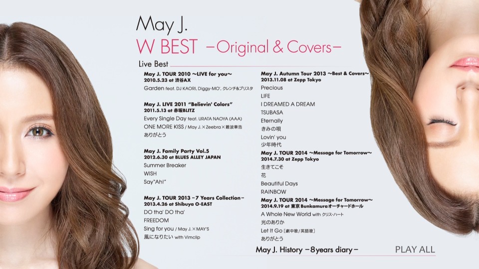 May J. – W BEST -Original & Covers- (2015) 1080P蓝光原盘 [2BD BDISO 77.5G]Blu-ray、日本演唱会、蓝光演唱会16
