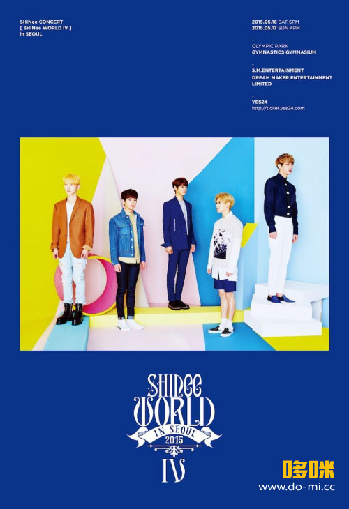 SHINee – WORLD IV In Seoul 2015 首尔演唱会 (2016) 1080P蓝光原盘 [BDMV 41.1G]