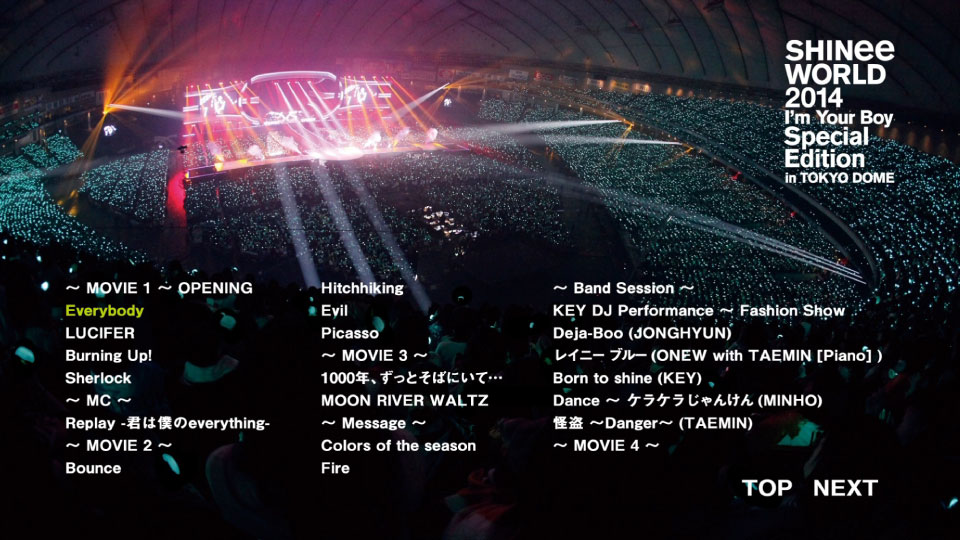 SHINee – WORLD 2014 ~I′m Your Boy~ Special Edition in TOKYO DOME (2015) 1080P蓝光原盘 [2BD BDMV 60.5G]Blu-ray、蓝光演唱会、韩国演唱会14
