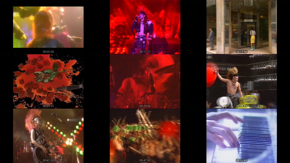 X JAPAN – X VISUAL SHOCK Blu-ray BOX 1989-1992 [完全生産限定盤] (2017) 1080P蓝光原盘 [8BD BDISO 151.8G]Blu-ray、Blu-ray、摇滚演唱会、日本演唱会、蓝光演唱会8