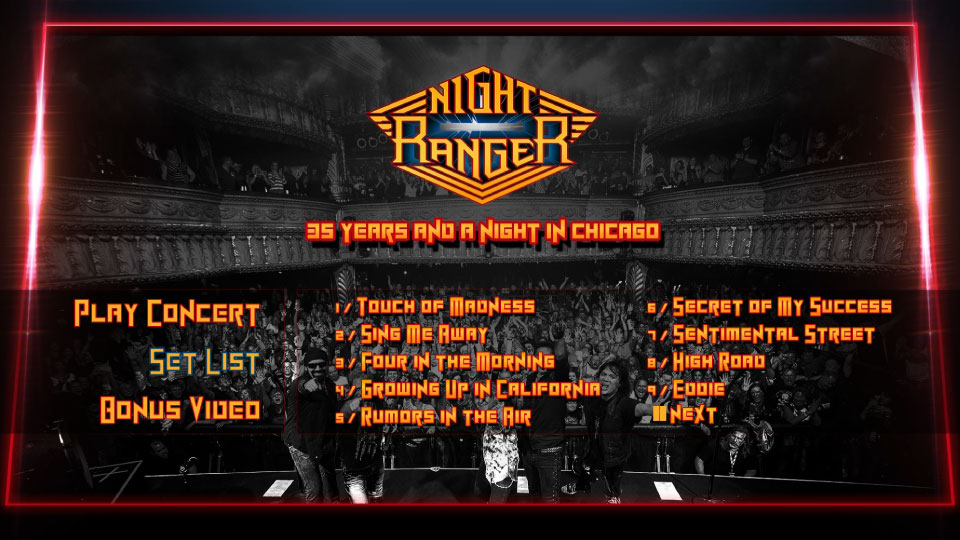 Night Ranger 夜行侠乐队 – 35 Years And A Night In Chicago 芝加哥演唱会 (2016) 1080P蓝光原盘 [BDMV 20.9G]Blu-ray、Blu-ray、摇滚演唱会、欧美演唱会、蓝光演唱会12