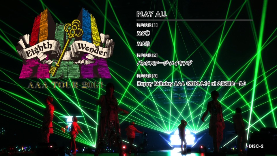 AAA – AAA TOUR 2013 ~Eighth Wonder~ (2014) 1080P蓝光原盘 [2BD BDISO 43.1G]Blu-ray、日本演唱会、蓝光演唱会16