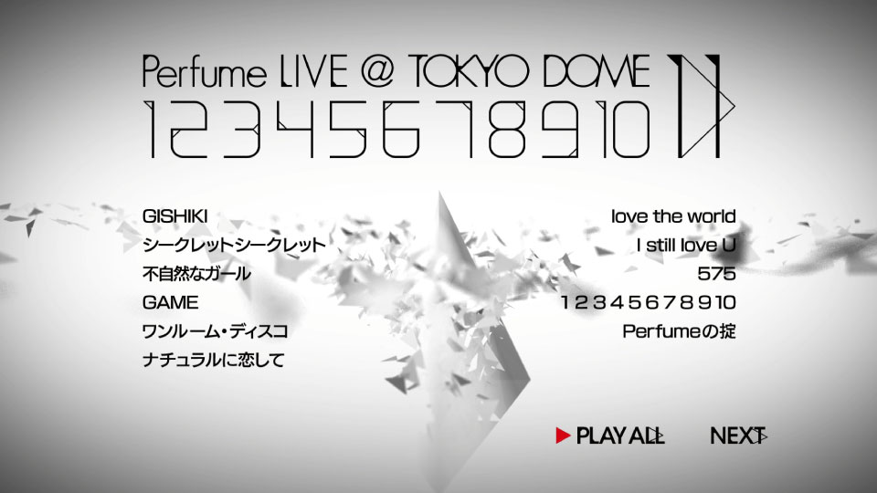 Perfume 电音香水 – Perfume LIVE @ Tokyo Dome“1 2 3 4 5 6 7 8 9 10 11”(2013) 1080P蓝光原盘 [BDISO 38.6G]Blu-ray、日本演唱会、蓝光演唱会10