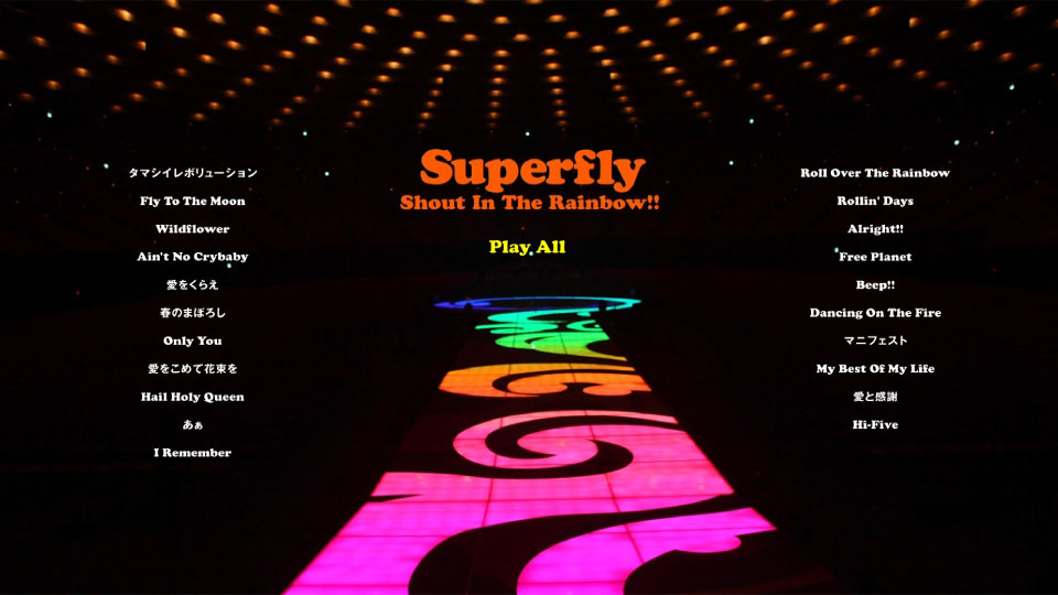Superfly – Shout In The Rainbow!! (2012) 1080P蓝光原盘 [BDISO 39.6G]Blu-ray、日本演唱会、蓝光演唱会10