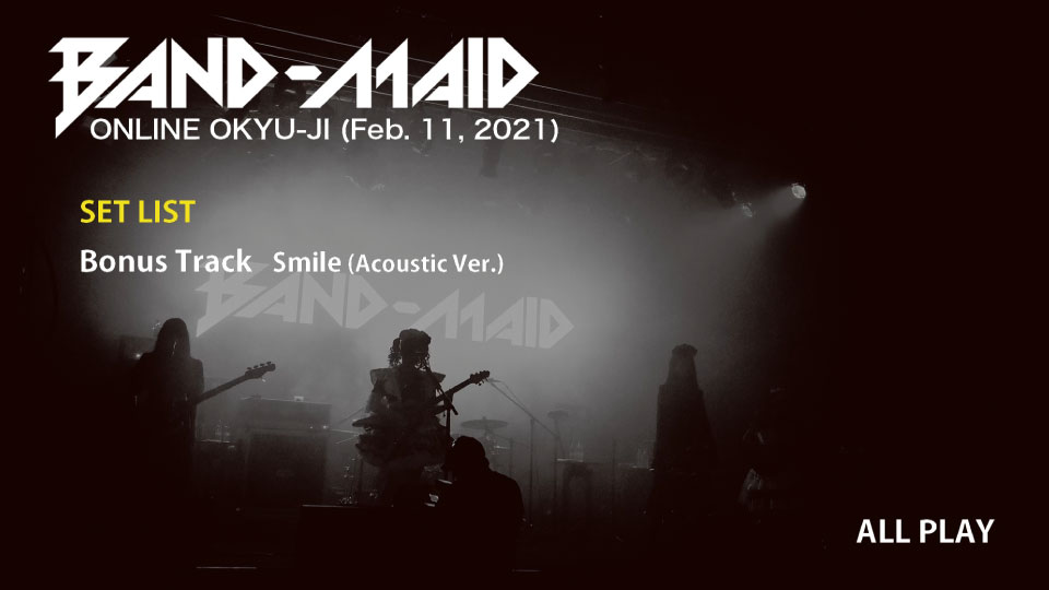 BAND-MAID – BAND-MAID ONLINE OKYU-JI (2021) 1080P蓝光原盘 [2BD BDMV 63.3G]Blu-ray、推荐演唱会、日本演唱会、蓝光演唱会16