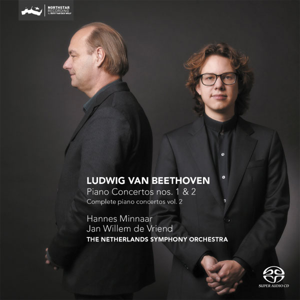 Jan Willem de Vriend & Hannes Minnaar – Beethoven Piano Concertos Nos. 1 & 2 (2016) [NativeDSD] [DSD256]