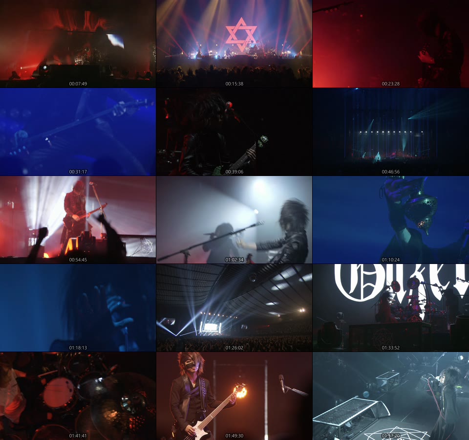 the GazettE – LIVE TOUR 15-16 DOGMATIC FINAL -漆黒- LIVE AT