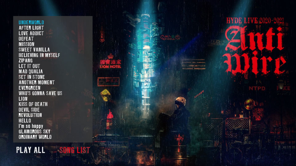 HYDE – HYDE LIVE 2020-2021 ANTI WIRE [初回限定盤] (2021) 1080P蓝光原盘 [2BD BDISO 61.6G]Blu-ray、Blu-ray、推荐演唱会、摇滚演唱会、日本演唱会、蓝光演唱会6