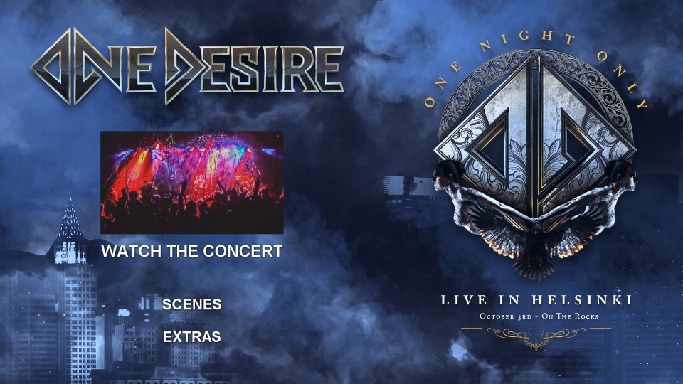 One Desire 芬兰旋律金属 – One Night Only : Live In Helsinki 赫尔辛基现场 (2021) 1080P蓝光原盘 [BDMV 18.1G]Blu-ray、Blu-ray、摇滚演唱会、欧美演唱会、蓝光演唱会10