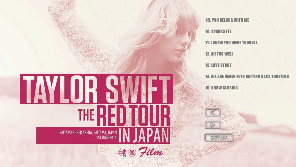 Taylor Swift 泰勒·斯威夫特 – The Red Tour, In Japan 红巡演日本站 (2014) 1080P蓝光原盘 [BDMV 21.1G]Blu-ray、欧美演唱会、蓝光演唱会4