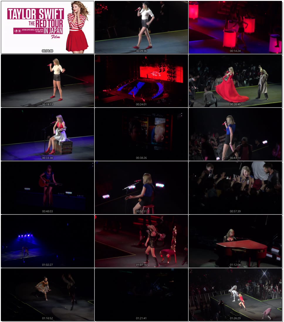 Taylor Swift 泰勒·斯威夫特 – The Red Tour, In Japan 红巡演日本站 (2014) 1080P蓝光原盘 [BDMV 21.1G]Blu-ray、欧美演唱会、蓝光演唱会8
