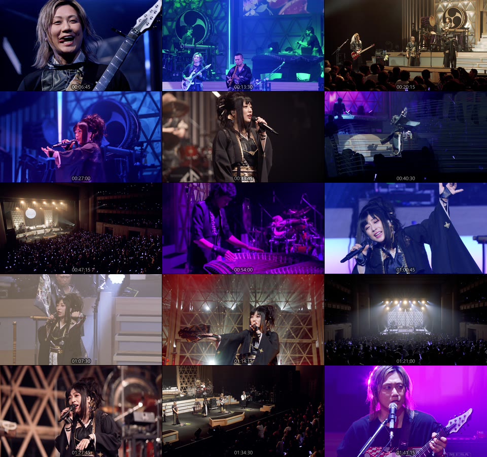 和楽器バンド (和乐器乐队, Wagakki Band) – TOKYO SINGING [初回限定映像盤] (2021) 1080P蓝光原盘 [2BD BDISO 71.5G]Blu-ray、日本演唱会、蓝光演唱会10