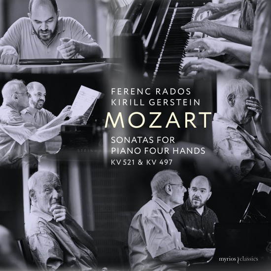 Ferenc Rados, Kirill Gerstein – Mozart : Sonatas for Piano Four Hands, K. 521 & 497 (2021) [FLAC 24bit／96kHz]