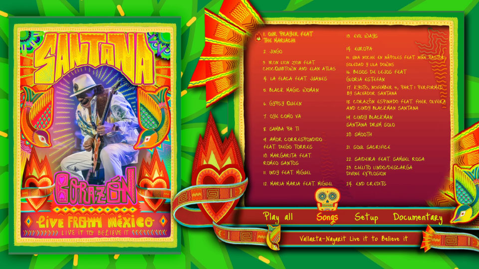 Santana 桑塔纳 – Corazon : Live from Mexico 墨西哥演唱会 (2014) 1080P蓝光原盘 [BDMV 38.3G]Blu-ray、Blu-ray、摇滚演唱会、欧美演唱会、蓝光演唱会12