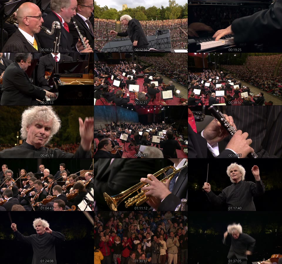 柏林森林音乐会 Waldbühne 2009 : Tchaikovsky, Stravinsky, Rachmaninov (Simon Rattle, Berliner Philharmoniker) (2010) 1080P蓝光原盘 [BDMV 19.1G]Blu-ray、古典音乐会、蓝光演唱会14