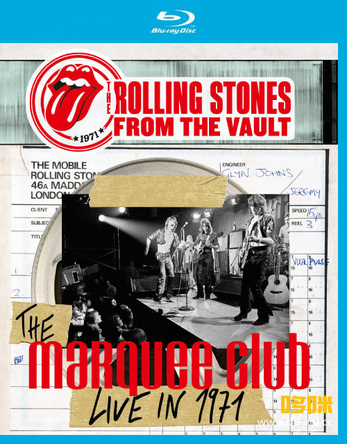 The Rolling Stones 滚石乐队 – From The Vault – The Marquee Club : Live In 1971 (2015) 1080P蓝光原盘 [BDMV 20.2G]