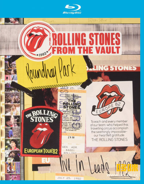 The Rolling Stones 滚石乐队 – From The Vault – Live in Leeds 1982 (2015) 1080P蓝光原盘 [BDMV 42.4G]
