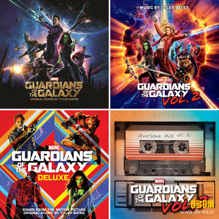 银河护卫队原声合辑6CD Guardians of the Galaxy : Soundtrack Discography 6CD (2014-2017) [FLAC 16bit／44kHz]