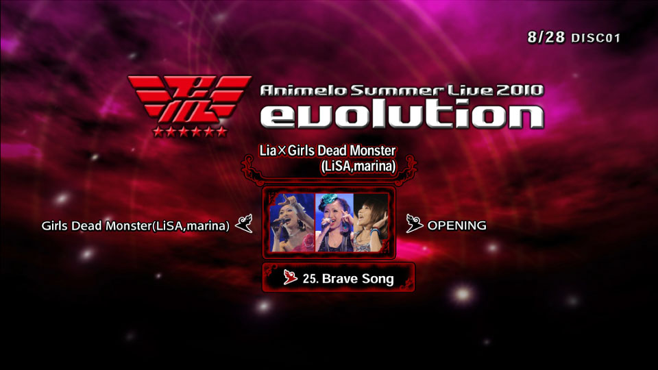 Animelo Summer Live 2010 -evolution- (2011) 1080P蓝光原盘 [4BD BDISO 172.3G]Blu-ray、日本演唱会、蓝光演唱会4