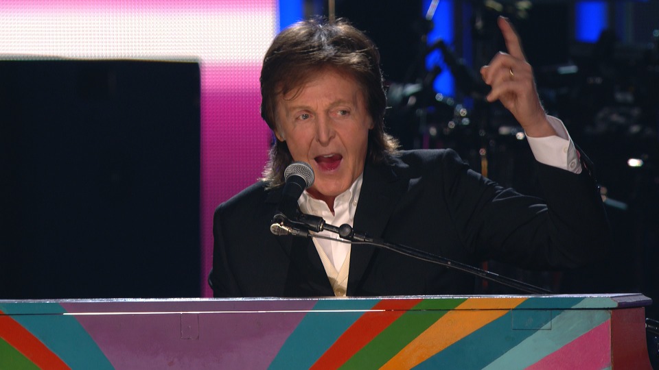 格莱美现场 : Paul McCartney & Ringo Starr – Queenie Eye (56th Grammy Awards) [HDTV 1.73G]