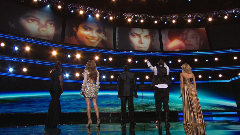 格莱美现场 : Celine Dion, Jennifer Hudson, Smokey Robinson, Carrie Underwood & Usher – Earth Song : Michael Jackson Tribute (52nd Grammy Awards) [HDTV 2.02G]