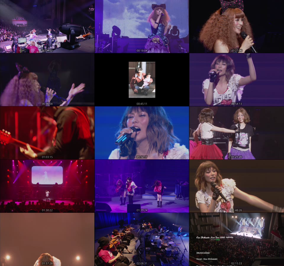 柴崎幸(柴咲コウ) – Kou Shibasaki Live Tour 2010 ~ラブ☆パラ