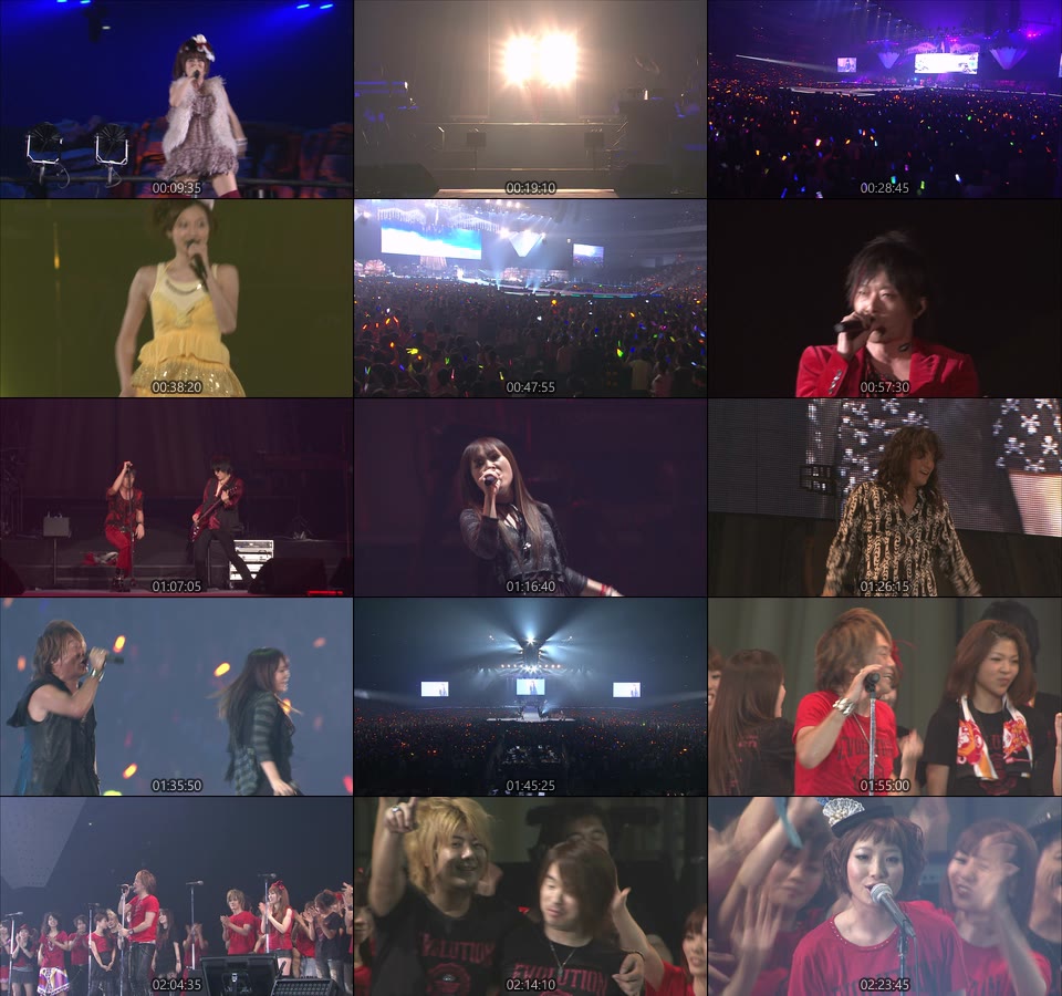 Animelo Summer Live 2010 -evolution- (2011) 1080P蓝光原盘 [4BD BDISO 172.3G]Blu-ray、日本演唱会、蓝光演唱会10