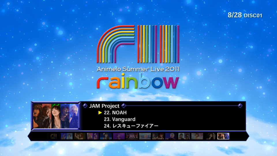 Animelo Summer Live 2011 -rainbow- (2012) 1080P蓝光原盘 [4BD BDISO 152.3G]Blu-ray、日本演唱会、蓝光演唱会12