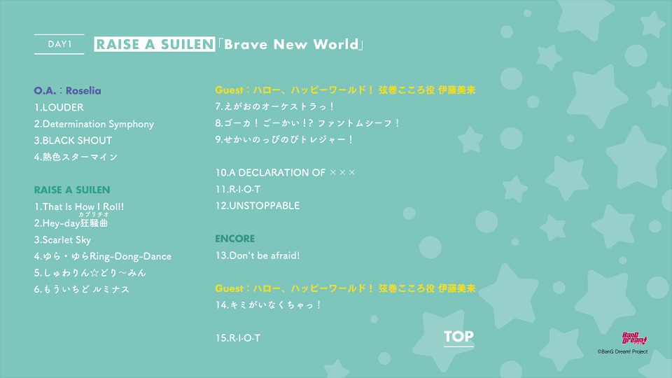BanG Dream! 6th☆LIVE (RAISE A SUILEN, Roselia, Poppin′Party) (2019) 1080P蓝光原盘 [2BD BDMV 43.8G]Blu-ray、日本演唱会、蓝光演唱会12