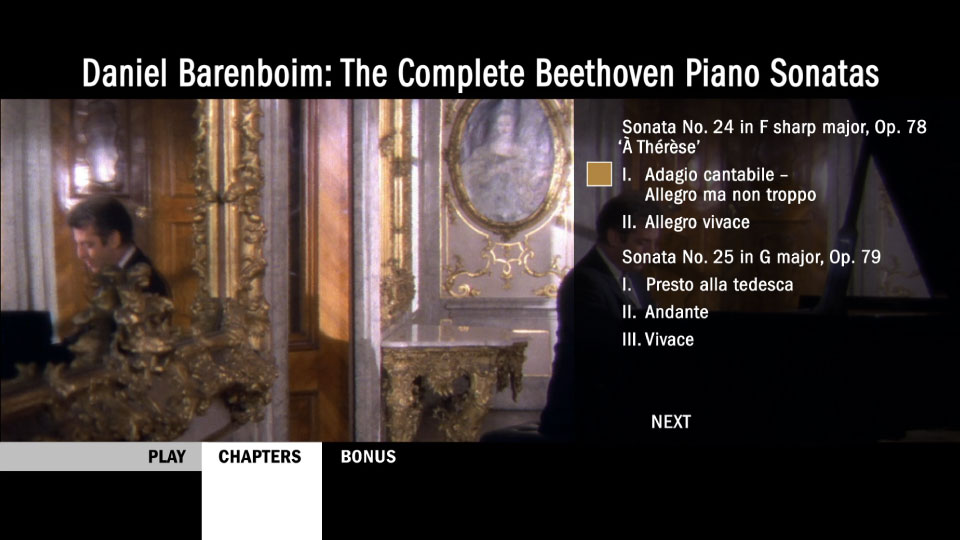 丹尼尔·巴伦博伊姆 : 贝多芬钢琴曲奏鸣曲全集 Daniel Barenboim – Beethoven : The Complete Piano Sonatas (2012) 1080P蓝光原盘 [3BD BDMV 111.8G]Blu-ray、古典音乐会、蓝光演唱会12