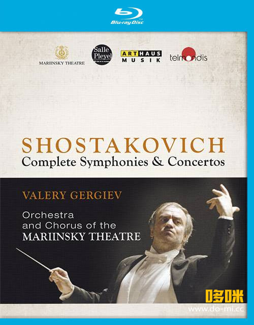 肖斯塔科维奇 : 交响曲全集 Shostakovich : Complete Symphonies & Concertos (2015) 1080P蓝光原盘 [4BD BDMV 170.1G]