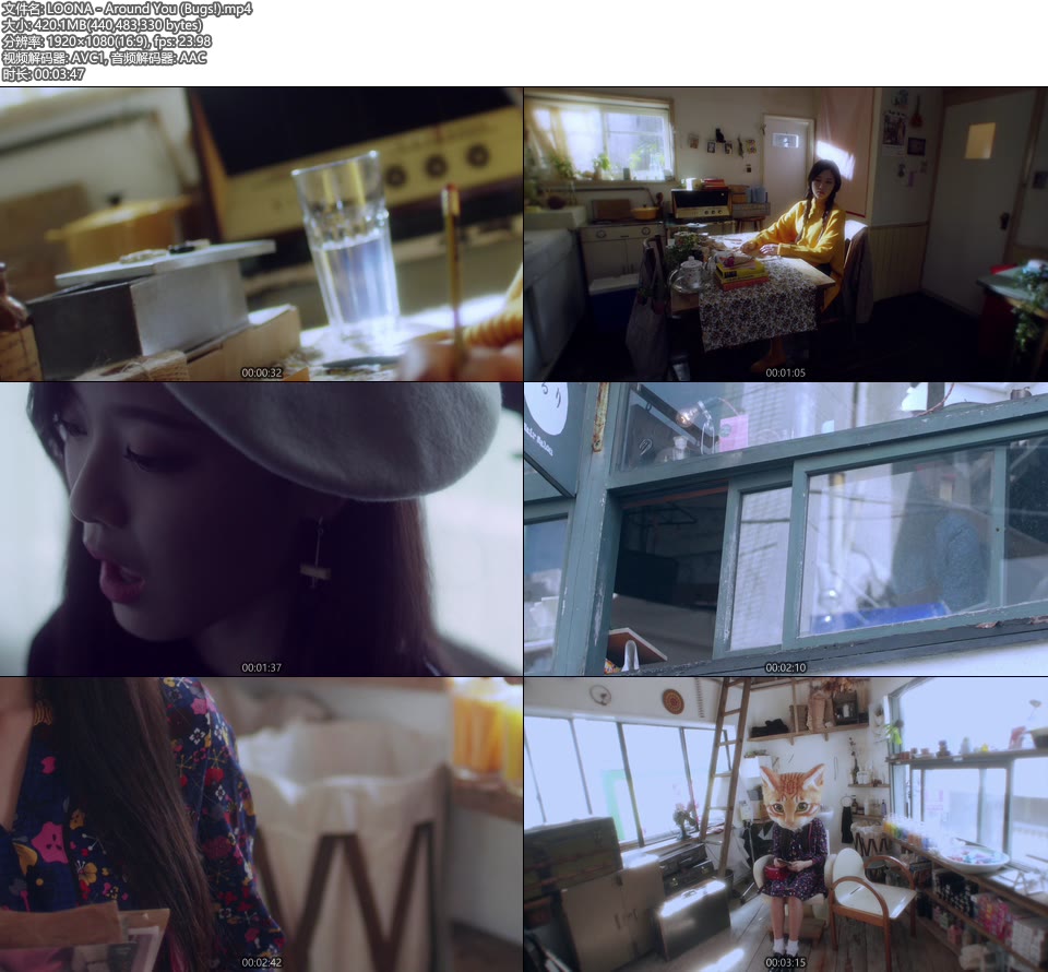 LOONA 本月少女 – Around You (Bugs!) (官方MV) [1080P 420M]Master、韩国MV、高清MV2